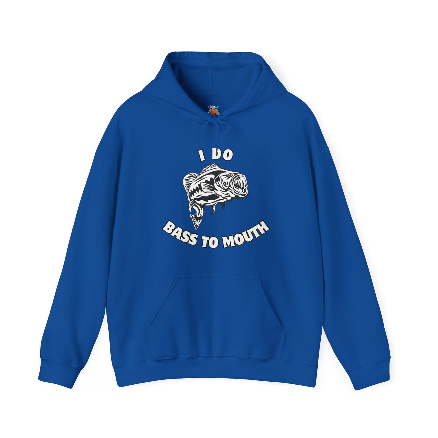 Funny Fishing Hoodie - I Do Bass To Mouth Sweatshirt, Gift for Anglers, Fishing Outfit, Hooded Pullover, Fathers Day Gift